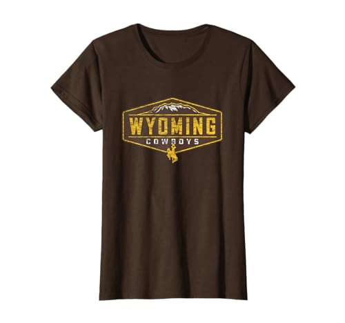University of Wyoming Mountain Sign | Wyoming Cowboys T-Shirt