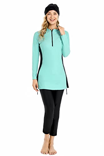 ShuoBeiter Modest Muslim Swimwear for Women...