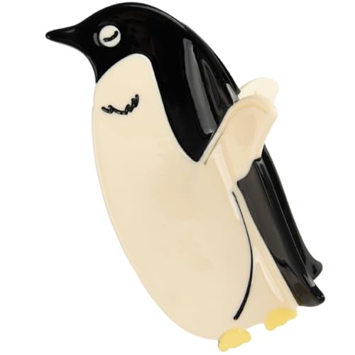 Pinzas para el pelo | Pinza de pingüino para niñas geniales, pinza de peinado de para mujeres y niñas, graduación, playa, trabajo, escuela, deportes, baile, actuaciones