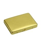 Hochwertiges Zigarettenetui aus Metall, feine tragbare Zigarettenschachtel, for 20 Zigaretten, for 84-mm-Zigaretten Reibungslose Bedienung