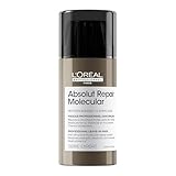 L'Oréal Professionnel Paris Absolut Repair Molecular Mascarilla | Mascarilla sin enjuague reparadora | Protección...