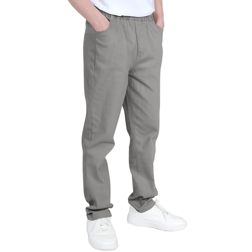 Boys Girls Cargo Pants Solid Stretch Elastic Waist School Sweatpants Children Kids Boy Girl Joggers Cargo Pants3