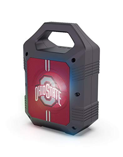 SOAR NCAA ShockBox XL LED Wireless Bluetooth Speaker, Ohio State Buckeyes