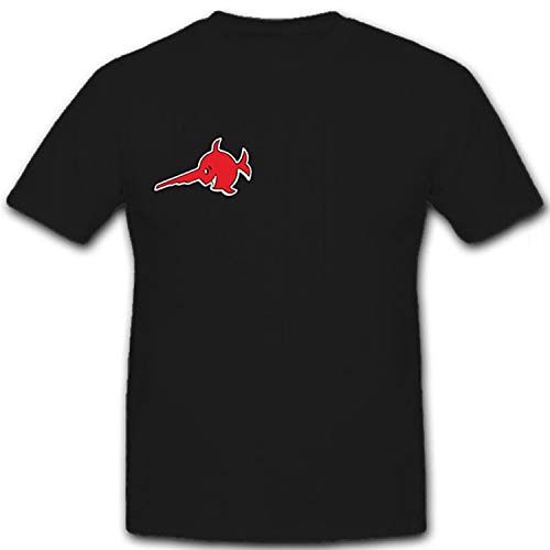 T-shirt homme noir XL Marine UBoot Espadon insigne blason Tour