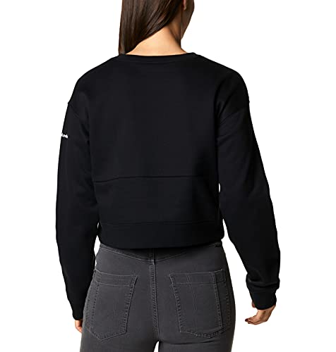 Columbia Women's Trek Colorblock Crew, Black, Large #TOP1