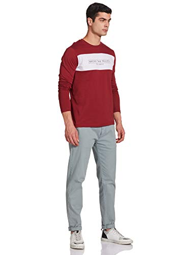 Image of Amazon Brand - Symbol Men's Color Block Regular Fit T-Shirt