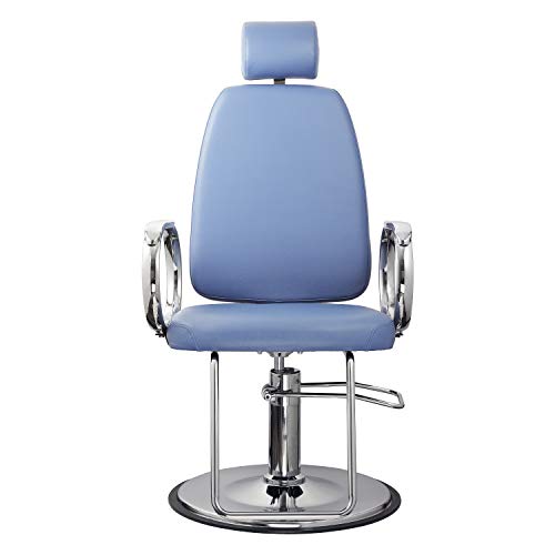 JMU Dental Patient Exam and X-Ray Chair, Professional Heavy Duty Adjustable Pneumatic Pump Medical Examination, Atlantis Blue - Thumbnail 2