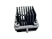 WAKEFIELD ENGINEERING 904-27-2-12-2-B-0 904 Series Al 6063 Black Anodize 12 mm (H) 27 mm (Chip) Pin Fin Heat Sink - 90 item(s)