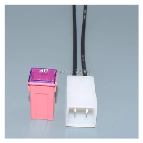 1set =1pcs Fusible +1pcs Caja de Fusibles Mi-i Square Fuse 20A 25A 30A 40A 50A 60A Auto Fusible Caja de Plástico Surtido Auto Fusible (Color : 1set 30A Fuse Box) miniatura 1
