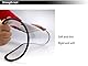 COJJ Motorrad Universal Windschutzscheibe, Motorrad Spoiler, Windschild Windschutzscheibe Für Motorräder Elektrische Fahrzeuge, Bruchsicheres, Winddichtes, Kältefestes PC-Schild 425mm X 460mm