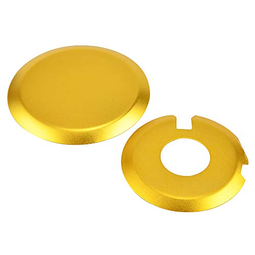 NICECNC Gold Engine Cover Guard Protector Compatible with Suzuki DRZ400 DRZ400E DRZ400S DRZ400SM 2000-2022