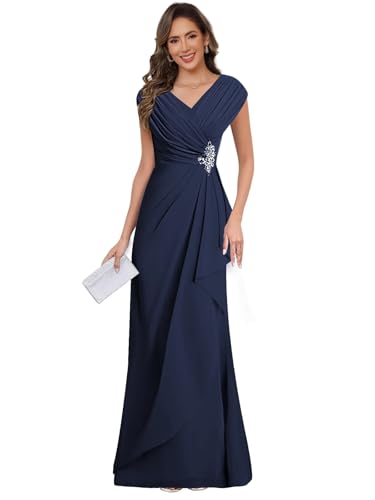 KJHUTAY Mermaid Long Mother of The Bride Dresses for Women