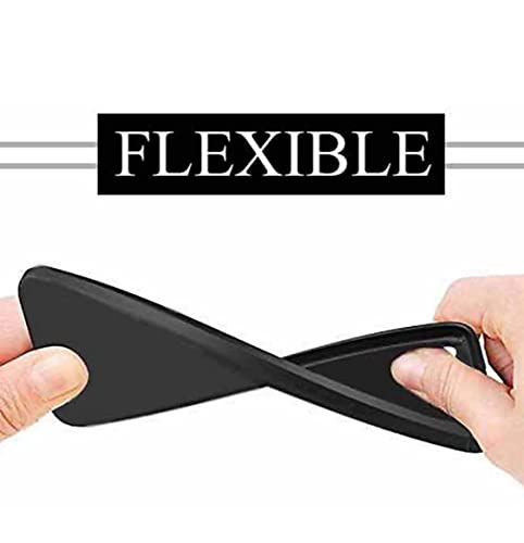 Image of Mobile Back Cover Case for Realme 5 Pro (Silicone Case|CameraProtection|Black SC1510)