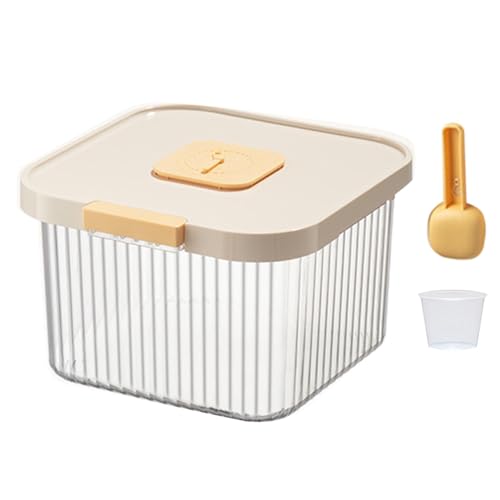 Supatmul 5kg Hundefutter Aufbewahrung, Luftdicht Futtertonne Hund, Dog Food Container Futtertonne mit Deckel, Messbecher und Schaufel, Hundefutterbox Futterbehälter für Haustiere