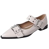 Pointed Toe Mary Jane Flats