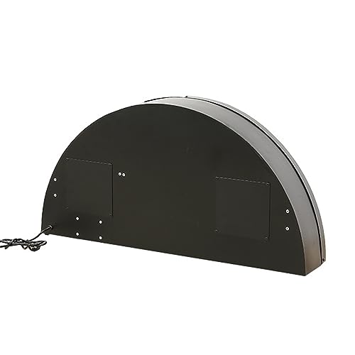 Elektryczny wkład kominkowy z realistycznym efektem płomienia 3D i pilotem zdalnego sterowania, nieogrzewający dekoracyjny design dla atmosfery domowej