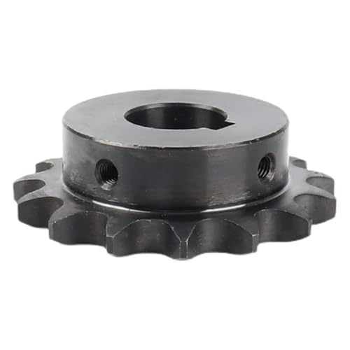 High Precision Motor Spur Gear 1pcs 30 Tooth 04C Chain Gear Steel 10-20mm Keyway Bore Industrial Sprocket Wheel Motor Chain Drive Sprocket(20mm Keyway6x2.8mm)