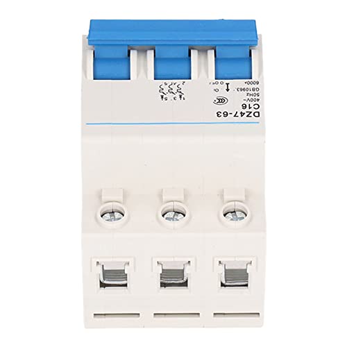 Disjoncteur 3P 16A interrupteur ignifuge circuit AC 400V éclairage