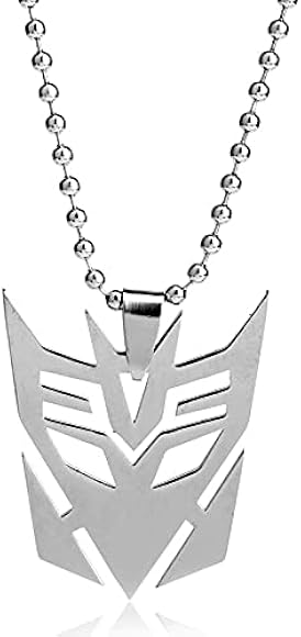 Amazon.co.jp: HONGTR - クールなディセプティコンシンボルネックレス  