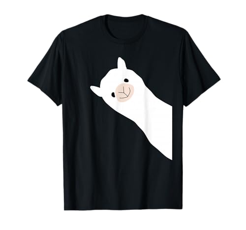 Diseño retro de llama de alpaca para hombres, mujeres y niños Camiseta