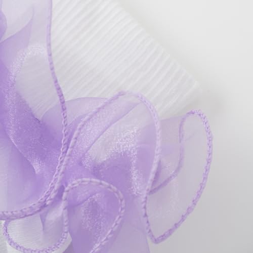 1 Pairs Soft Cotton Ruffle Sock Girls Casual White Socks for School Uniform Dress Socks2