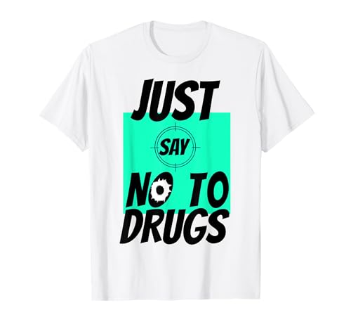 Dì no alla droga Consapevolezza della droga Regalo della settimana della camicia di Free-Drug America Maglietta