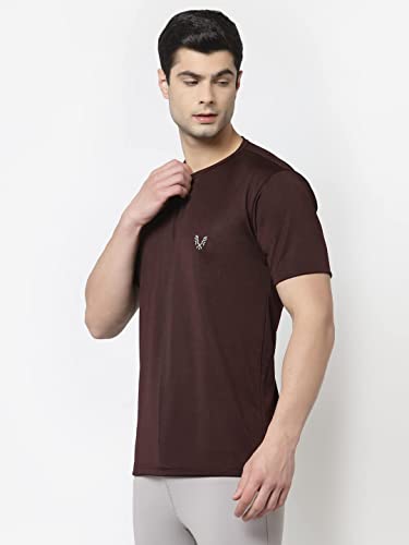 Image of UZARUS Men's Dry Fit Sports Gym Regular T-Shirt