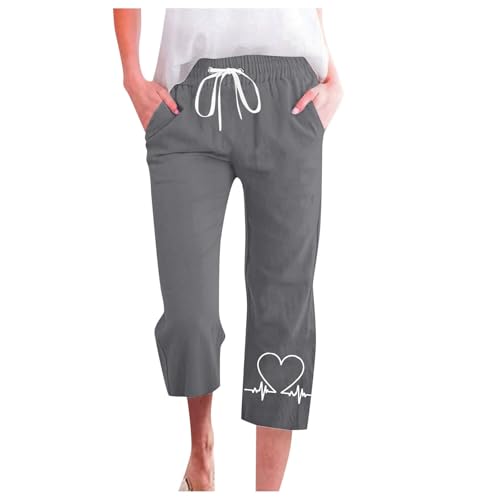 Pantalon lin femme de plage blanc élégant, la mode fluide pour vos vacances