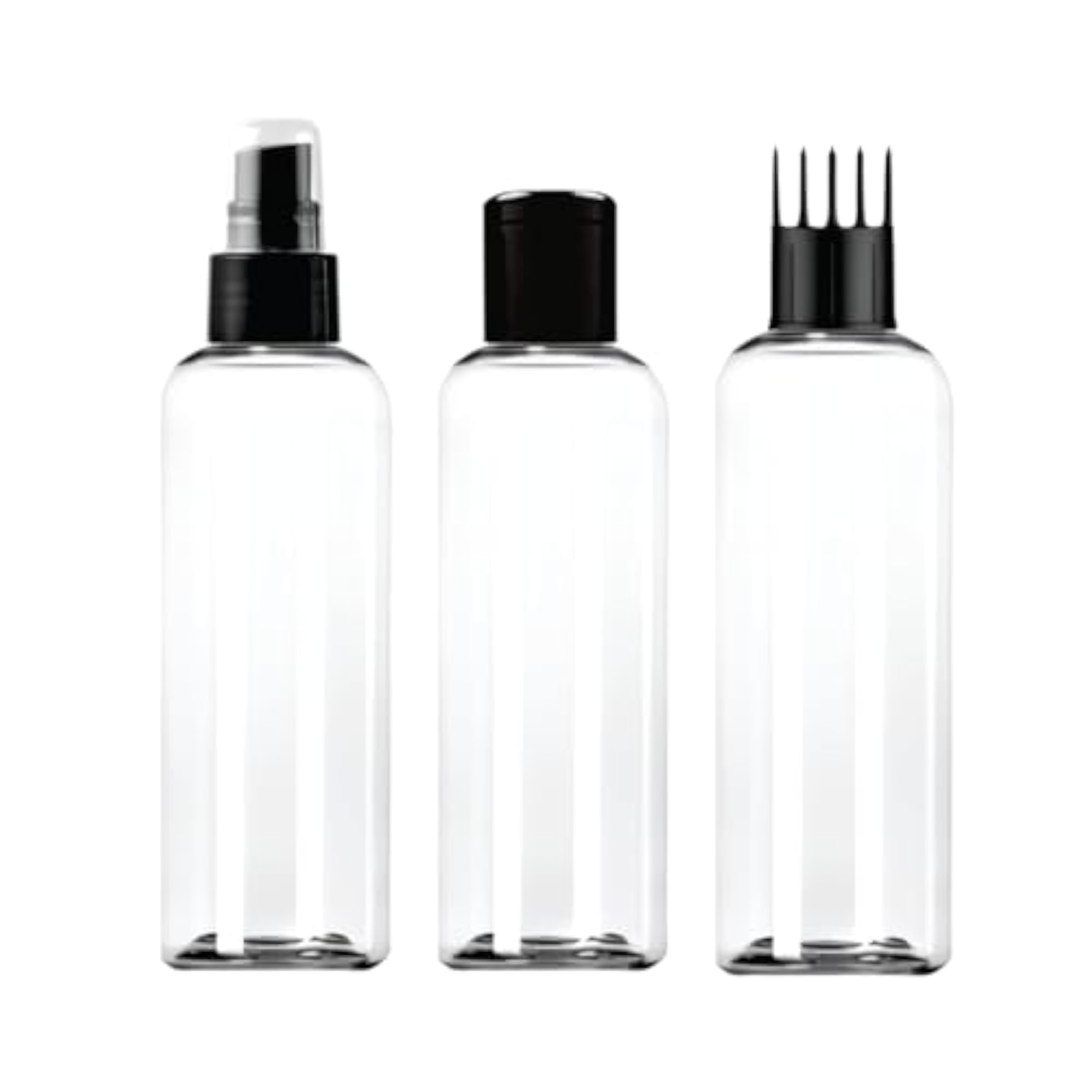 100ml Empty Bottle Set, Pack of 3