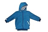 100% Merino-Schurwolle Disana Outdoor-Jacke (blau, 110/116)