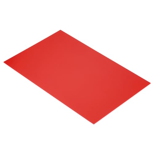 Image of MECCANIXITY ABS Engraving Double Color Sheet 7x11inch White /Red for Badge, Sign, DIY Carving Pack of 12