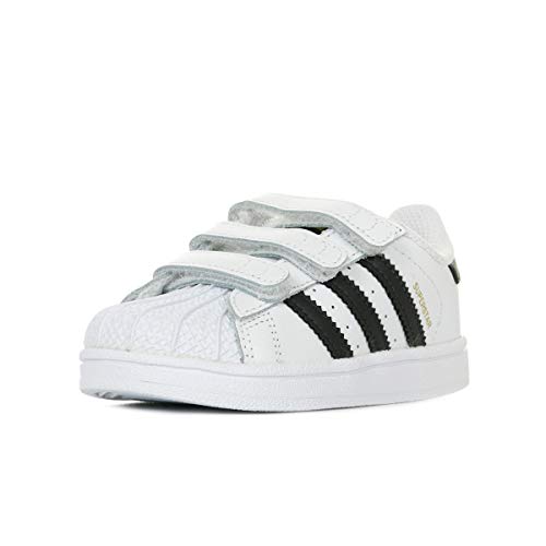 adidas Superstar Cf I, Unisex Baby Hausschuhe, Weiß...
