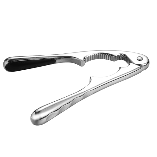 BAZEITFLOW Alicate para Abrir Nueces de Aleación de Zinc Resistente Diseño Ergonómico Práctico y Portátil para Desgranadora de Frutos Secos y Galletas de Nueces Herramienta de Cocina
