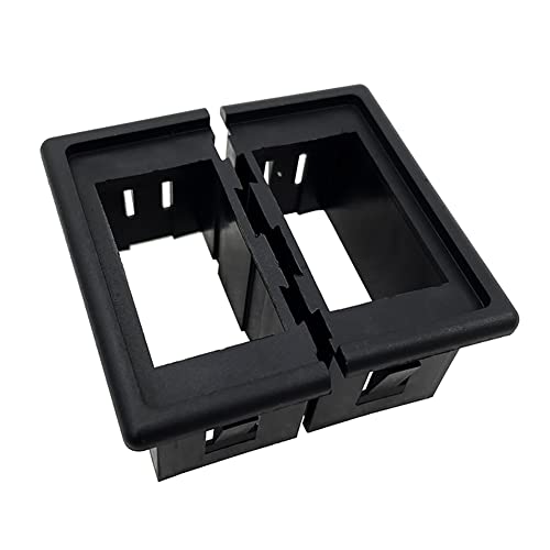 Image of 2 Gang Rocker Switch Panel Plastic Housing Holder Kit for ARB Carling Style 4X4 Automotive Boat Marine Yacht Caravan Camper Dash