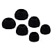 ALXCD Eargel Tip for Level U Pro, SML 6 Pair Anti-Slip Durable Silicone Replacement Ear Tip Earpads, Fit for Level U Pro (6 Pair)[Black]