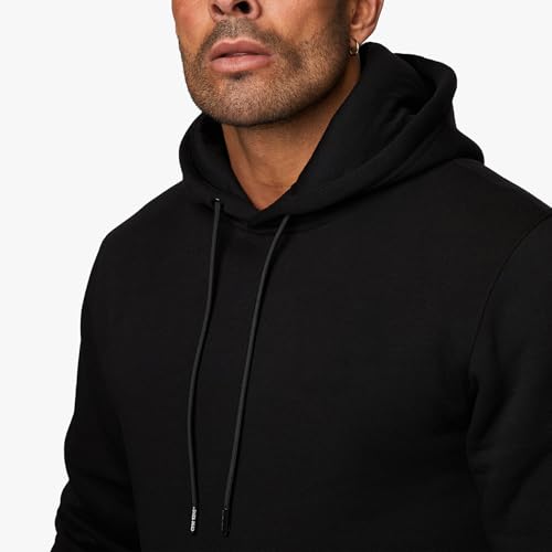 Mlgaril MLGARIL_SWEATSUIT Men'S 2-Piece Active Set:Fleece Pullover Sweatshirt And Sweatpants,Jogging Black Sweatsuit Tracksuit Outfit,Xxl thumb #3