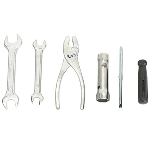 GRIRIW 5pcs Socket Wrench Dual-end Spanner Tool for Efficient Repairs Design for -term Use Essential Repair Kit