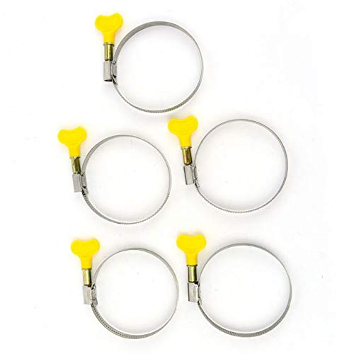 Big Horn 11726PK 5 Pack 2-1/2 Inch Key Hose Clamp