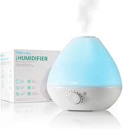 Frida Baby 3-in-1 Cool Mist Humidifier for Baby with Diffuser + Nightlight, Baby Humidifier for Bedroom, Nurse