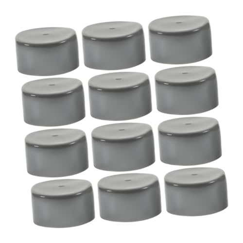 MUCKLILY 12pcs Trailer Bearing Cap Rubber Dust Covers for Wheel Hub Protection Bearing Protector Easy Installation Secure Fit for Trailer Axle Rv and Camper Use