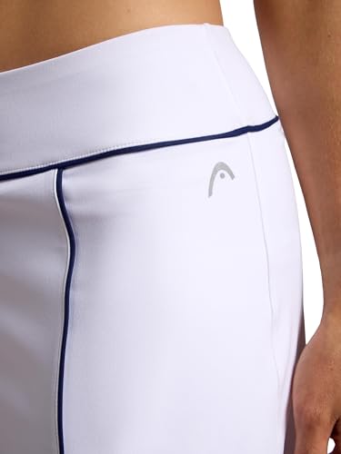 Head Women's Breakpoint Piping Skort, Standard Fit, Mid-Rise, Stretch Midweight Material, Built-in Compression Shorts - Image 5