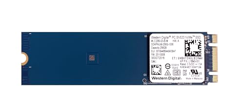 Image of WD Blue SN520 256GB NVMe SSD, M.2 2280 PCIe Gen3, B & M Key (OEM NEW) | Dual Protocol PCIe & SATA Adaptive, 3D TLC NAND, Fast Boot, Internal Solid State Drive for Laptop, Desktop, SDAPNUW-256G-1006