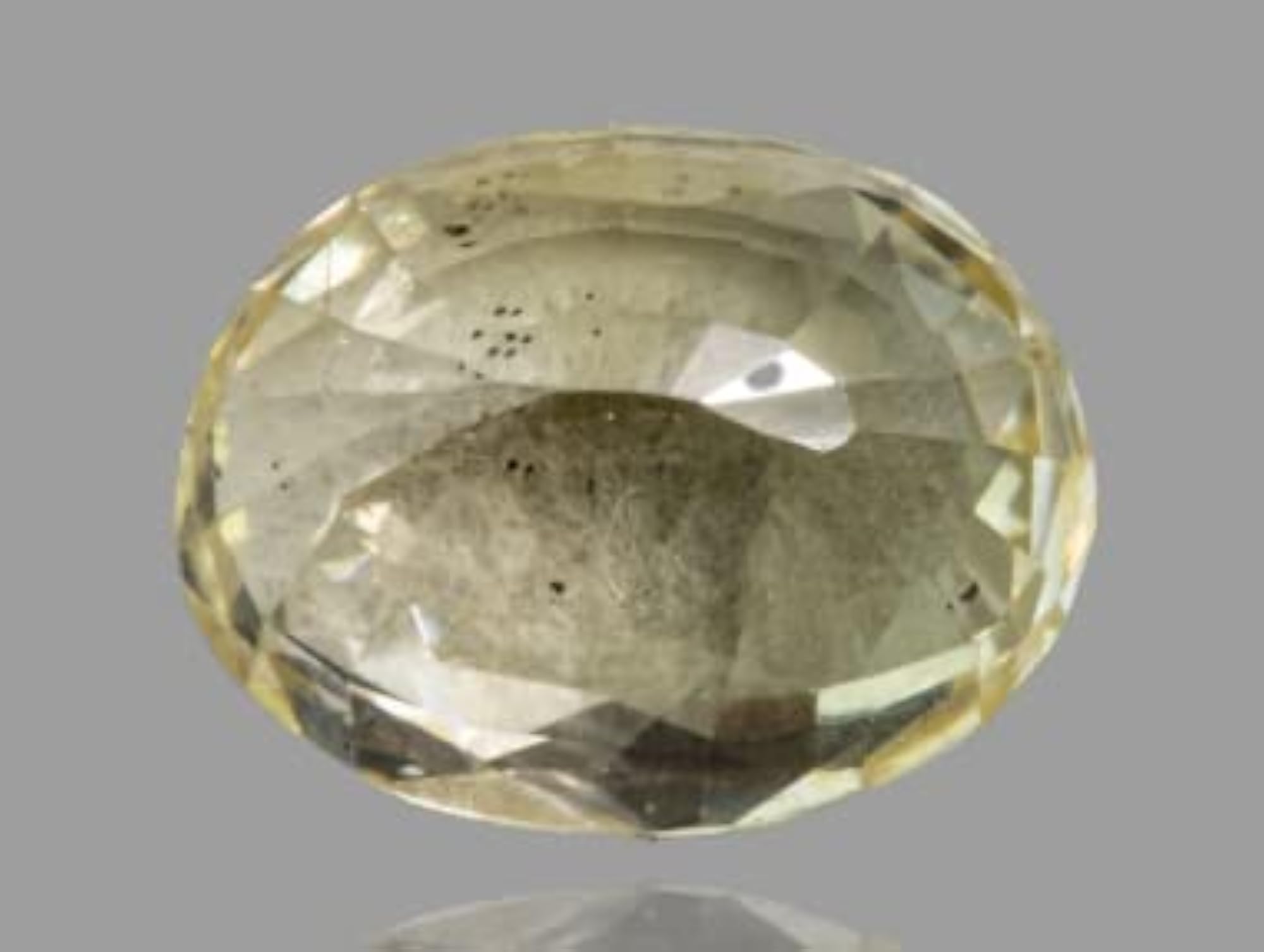 Original Certified Yellow Sapphire, 4.30 Ratti