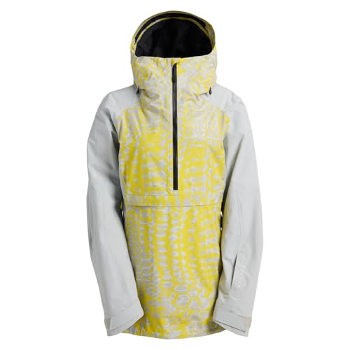 Veste de ski Burton ak Kimmy Gore-Tex manteau snowboard femme jaune