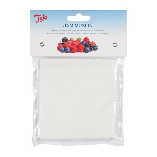Tala Jam Muslin Cloths for effective straining and washing Fruits, Made with Natural Cotton and can be used as a Cheese Cloths