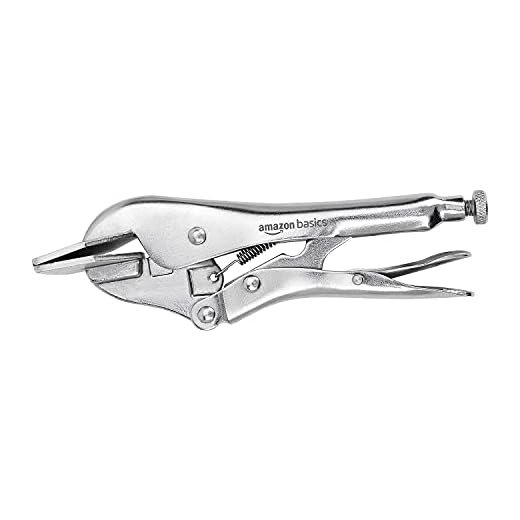 Amazon Basics Original Locking Sheet Metal Tool, 8-inch