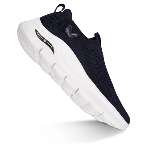 Image of WALKAROO Sports Shoes for Men's|Perfect for Walking,Gym Training and Casual Outfit|Cushioned Insole with EVA Outsole |Breathable Mesh Upper|WS9571