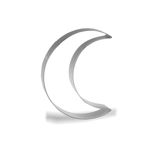 Keewah Emporte-pièce en forme de croissant de lune, 10,2 cm, acier inoxydable