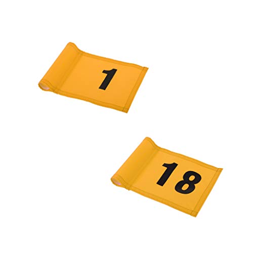 YIJU 2 Peças de Nylon para Prática de Golfe No Quintal Buraco de Pólo Copo de Bandeira de Colocação