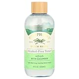 Humphreys Refresh Witch Hazel with Cucumber Alcohol-Free Toner, Clear, 8 Oz (Pack of 1)
